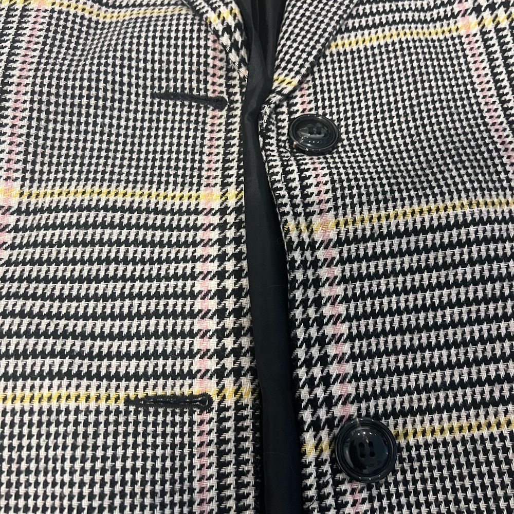 ASOS checkered peacoat - Picture 4 of 6